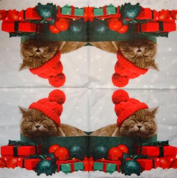 KAT-962 Katzen - 3-lagig - Paper Design
